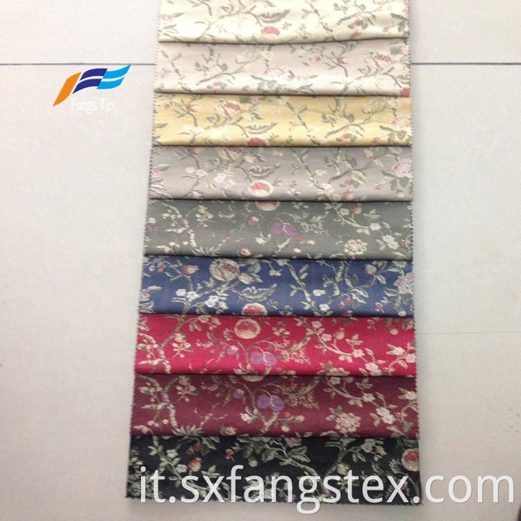 Elegant Home Textile 100% Polyester Jacquard Curtain Fabrics 5